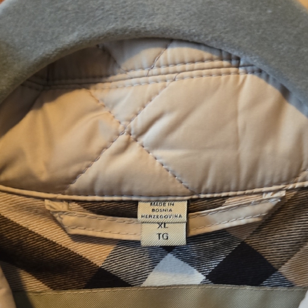 Beige Quilted Jacket - Picture 2 of 5